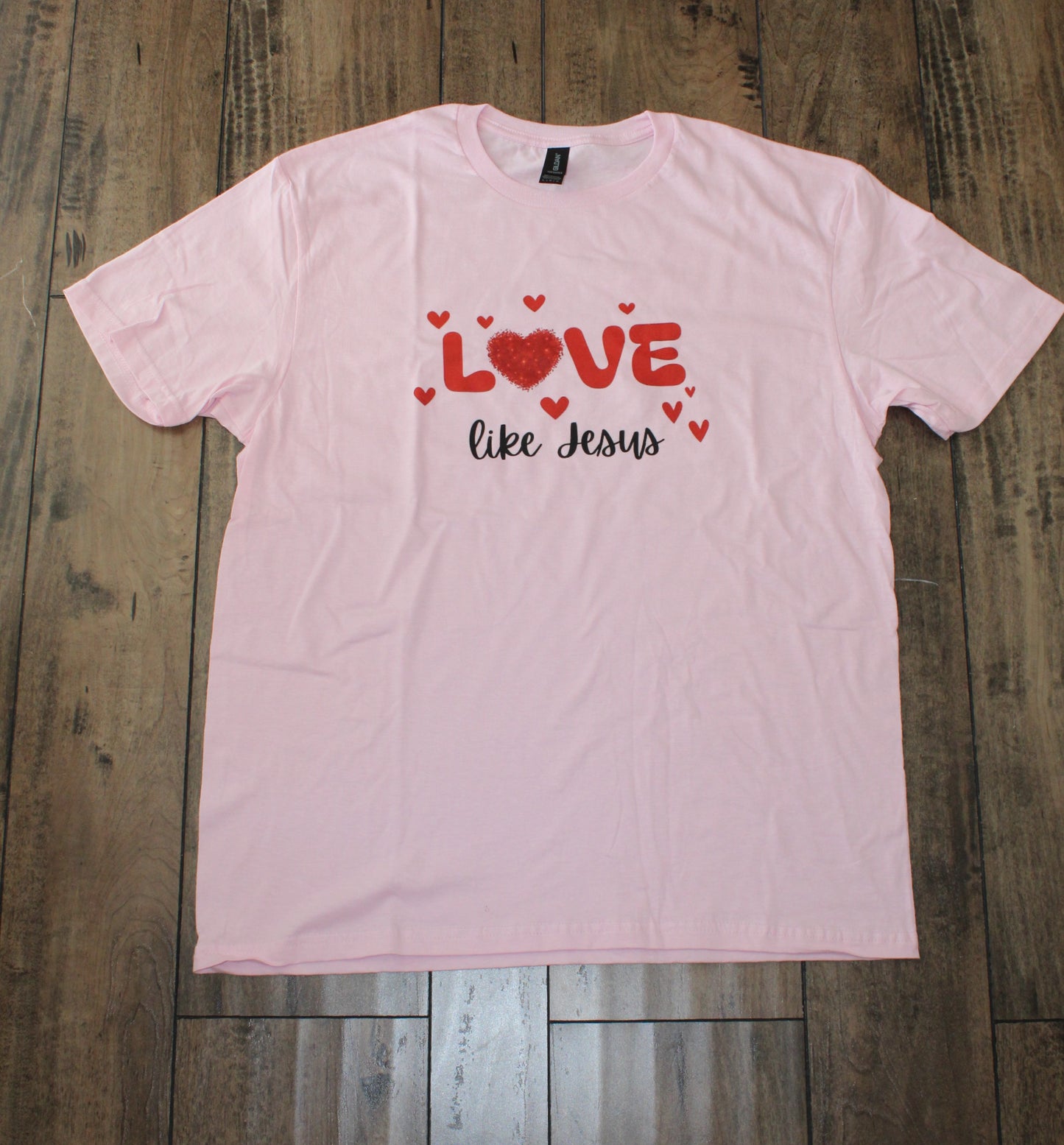 "Love like Jesus" short sleeve t-shirt