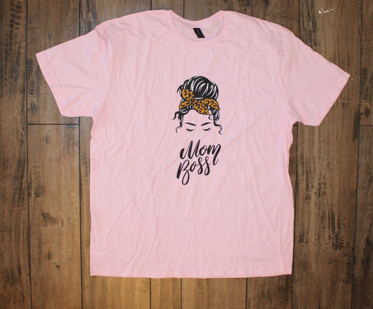 "Mom Boss" Short Sleeve T-Shirt